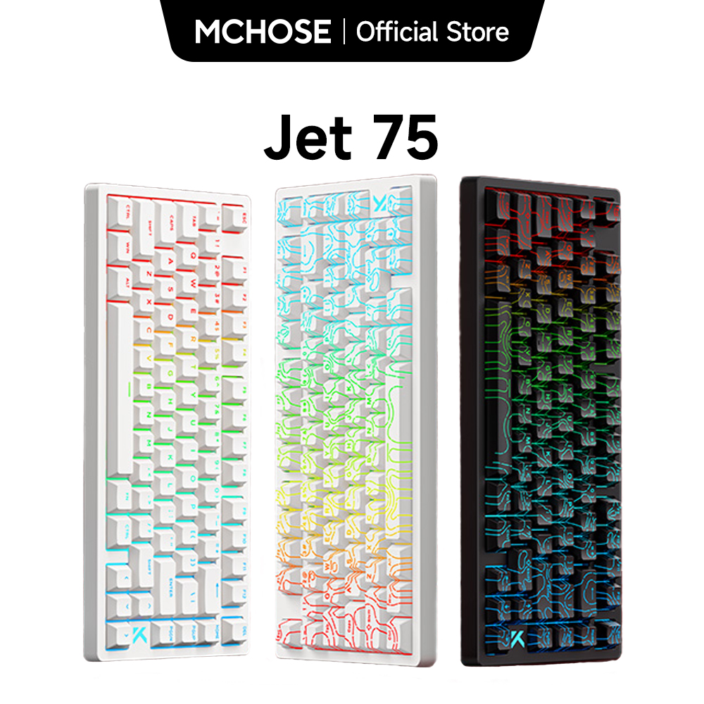 Gaming Keyboard Hall Effect Switches - MCHOSE Jet 75 Magnetic Switch Gaming