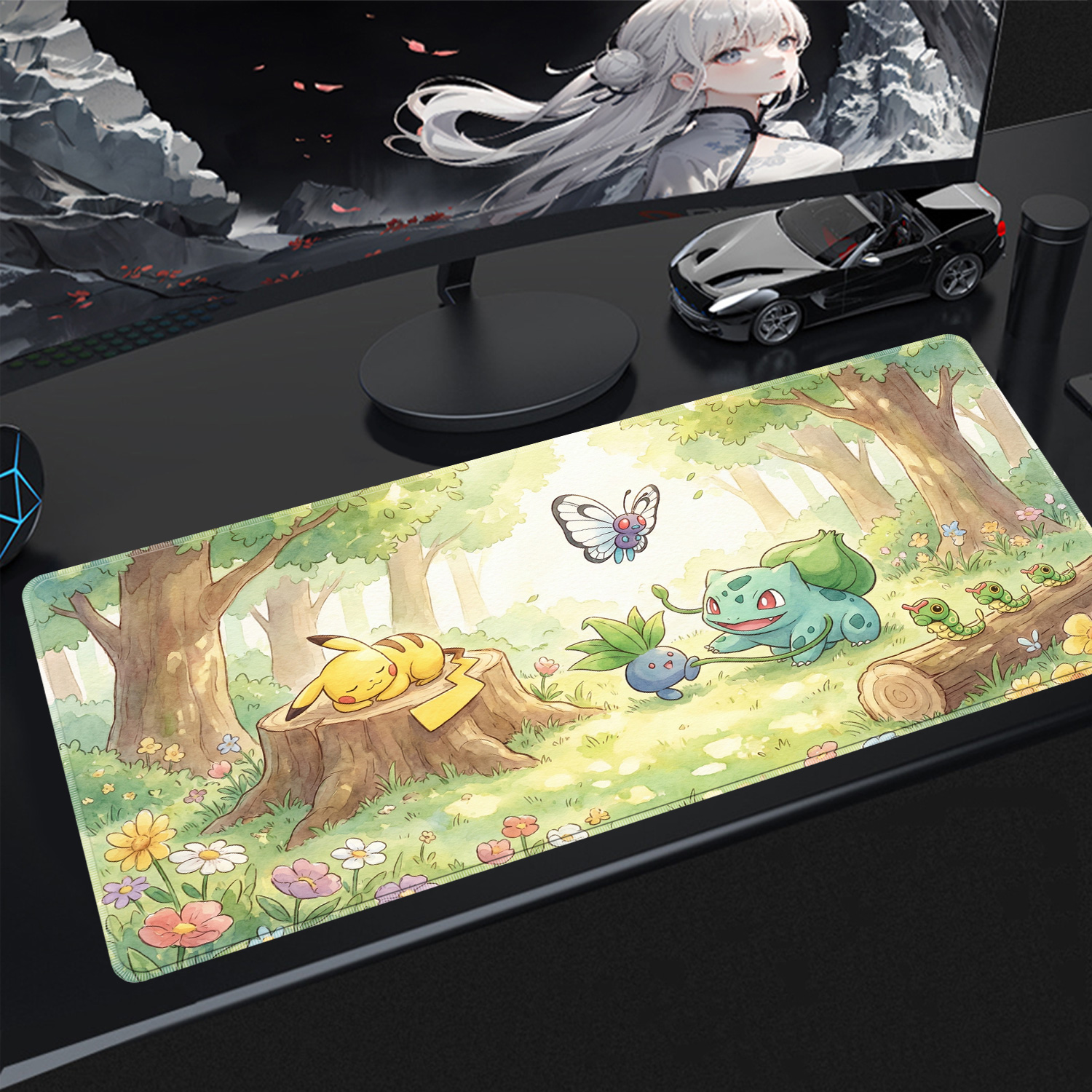 Gaming Keyboard Easy To Clean - Kawaii Mouse Pad Gaming PC Accessories