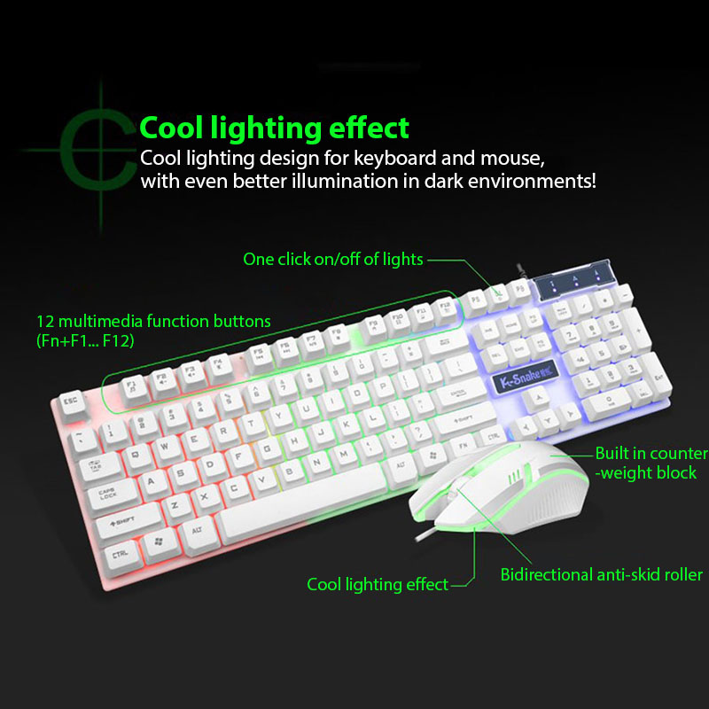 KM320 Keyboard And Mouse Set W – Gaming Keyboard Mouse Wireless recenzja i cena