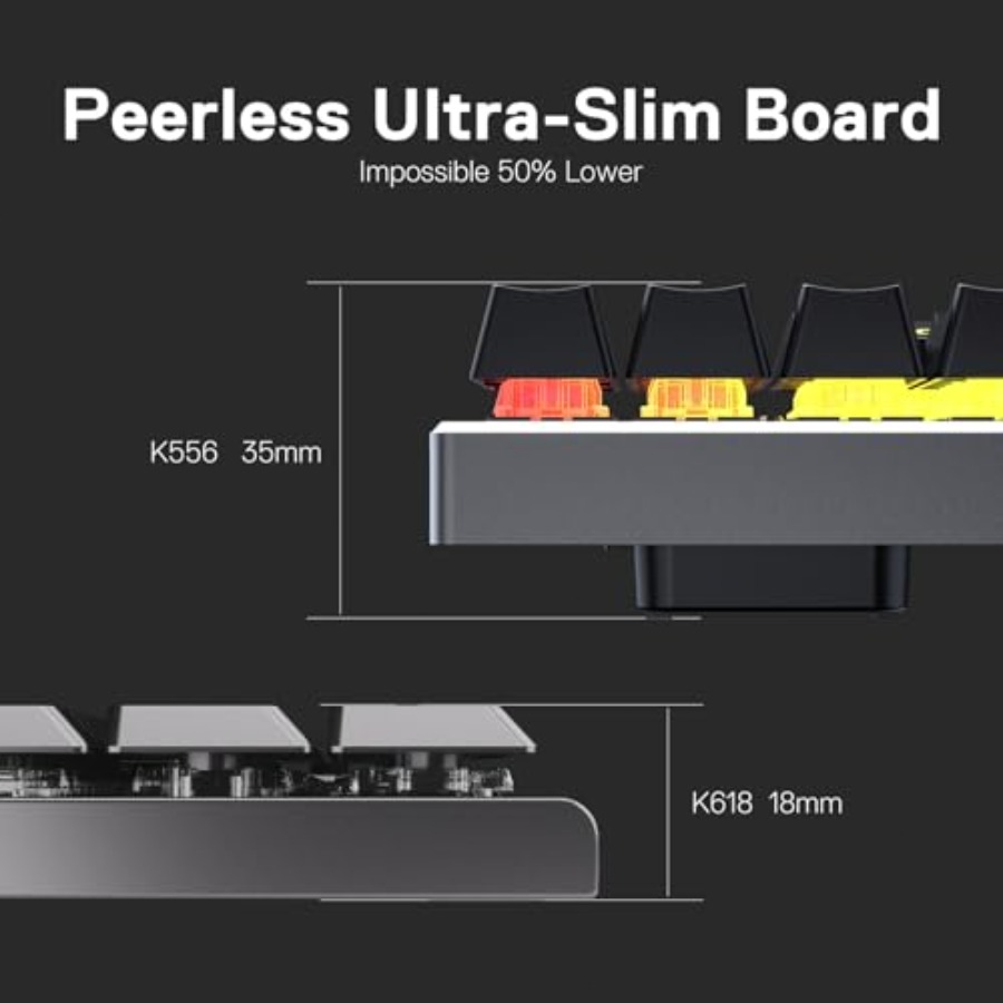 PRO 3-Mode RGB Mechanical Keyb – Keyboard Gaming Mac recenzja i cena