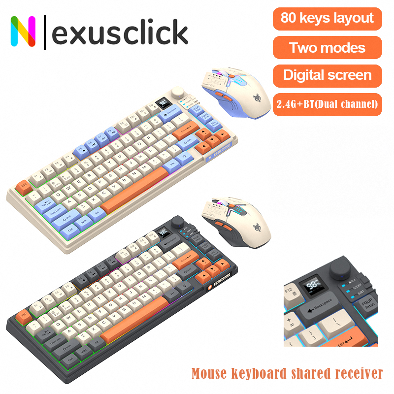 New Dual-Mode 80 Keys Wireless – Gaming Keyboard And Mouse Wireless recenzja i cena