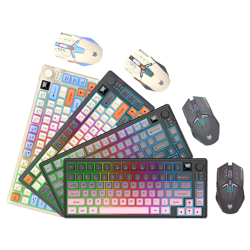 New Dual-Mode 80 Keys Wireless – Gaming Keyboard And Mouse Wireless recenzja i cena