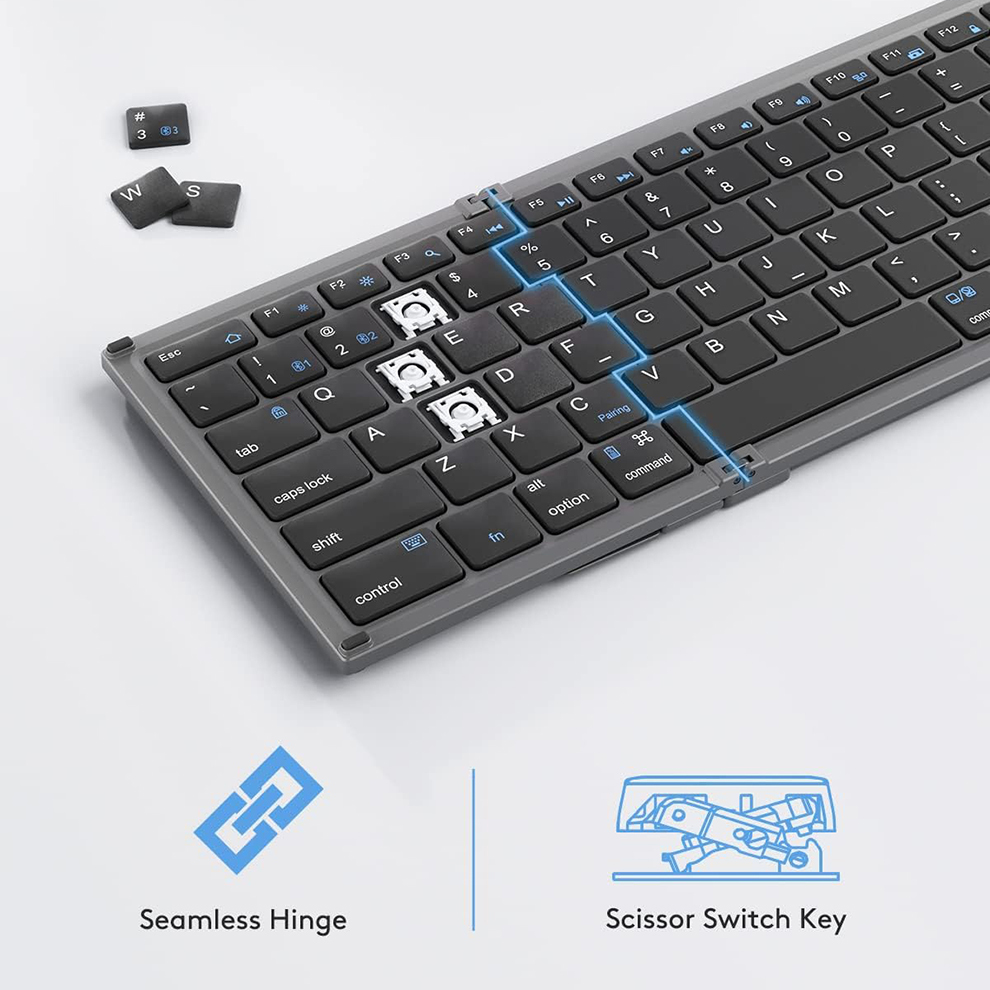 Foldable Bluetooth Keyboard wi – Gaming Keyboard Budget recenzja i cena