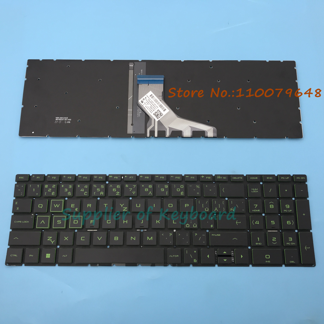 English/Russian/UK/Spanish/Cze – Gaming Keyboard Hp recenzja i cena