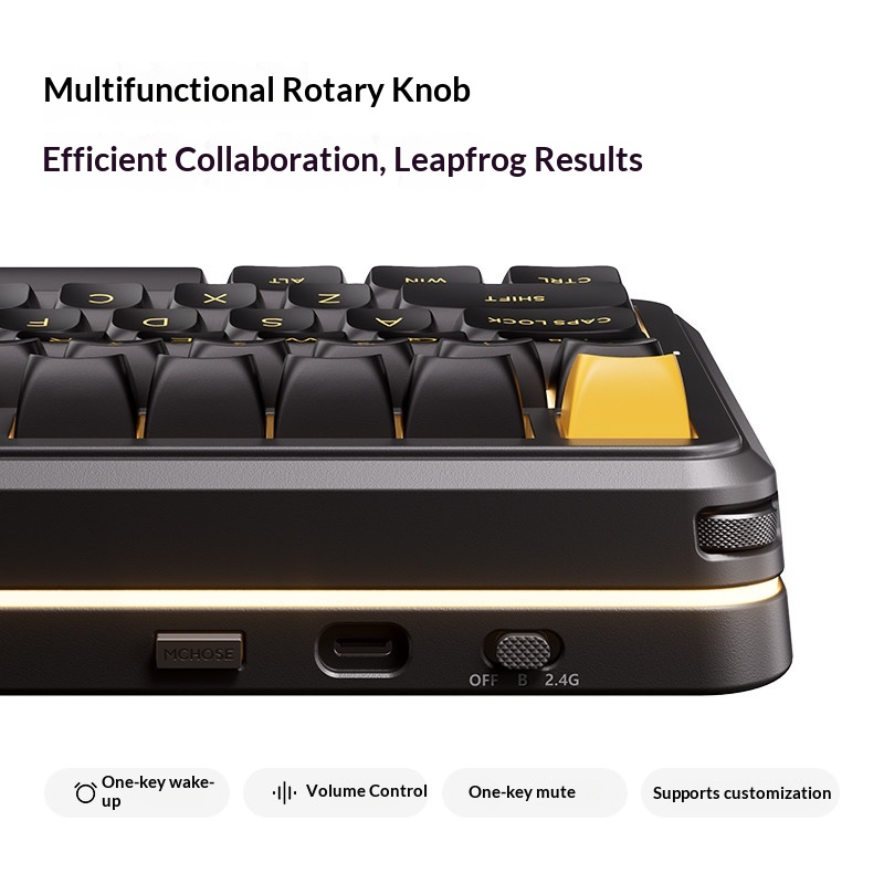 MCHOSE K99 V3 Customizable Mec – Gaming Keyboard Mechanical Wireless recenzja i cena