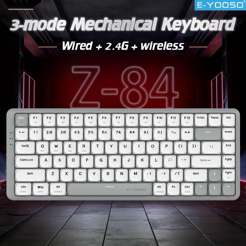 E-YOOSO Tri-Mode 2.4GWireless/ – Gaming Keyboard E Yooso recenzja i cena
