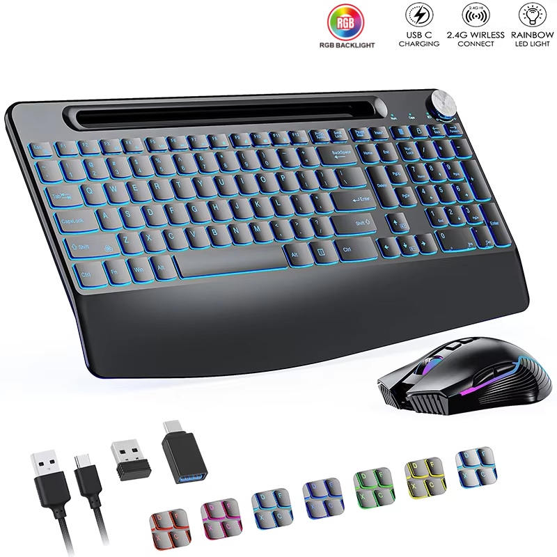 2.4G&Type-C Wireless Keyboard  – Gaming Keyboard Type C recenzja i cena