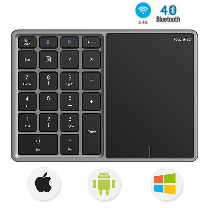 Jomaa Bluetooth Numeric Keyboa – Gaming Keyboard Non Mechanical recenzja i cena