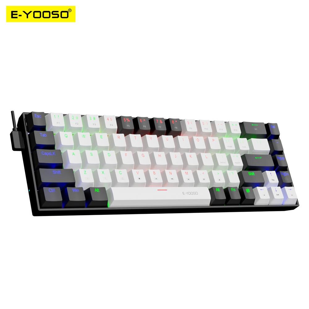 E-YOOSO Z686 USB Mini Slim Mec – Gaming Keyboard E Yooso recenzja i cena