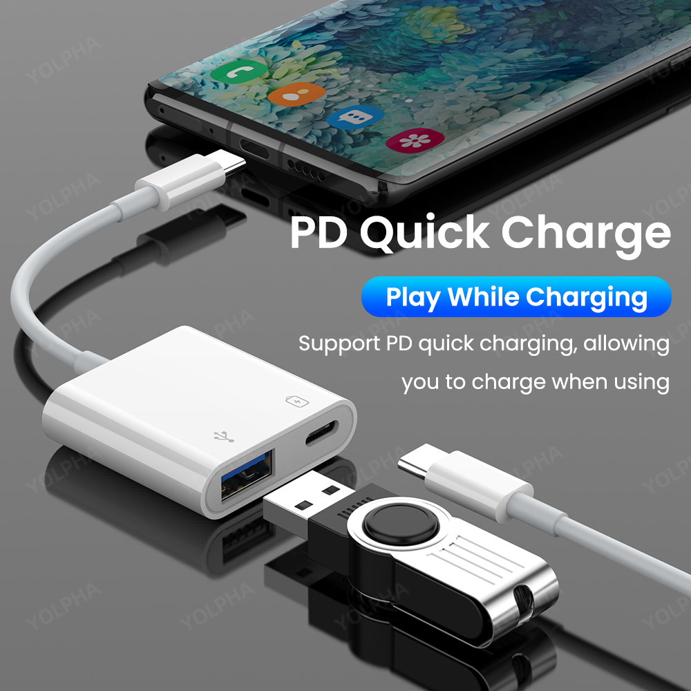 Type c To USB OTG Converter Ad – Gaming Keyboard Type C recenzja i cena