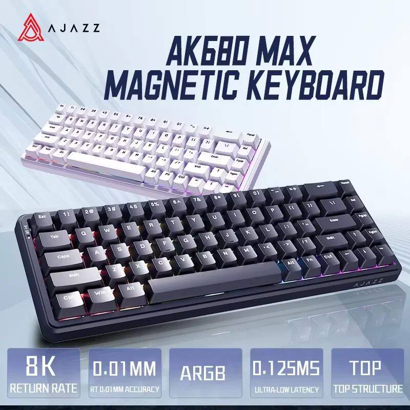 AJAZZ AK680 MAX/V2 Mechanical  – Gaming Keyboard Mechanical Wireless recenzja i cena