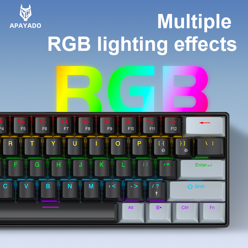 APAYADO K61 Mini Mechanical Ke – Gaming Keyboard Non Mechanical recenzja i cena