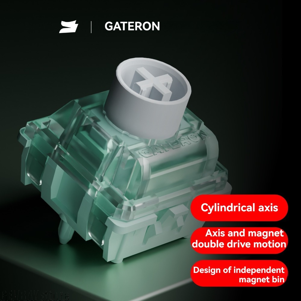GATERON Magnetic Jade Ultra Sw – Gaming Keyboard Hall Effect Switches recenzja i cena