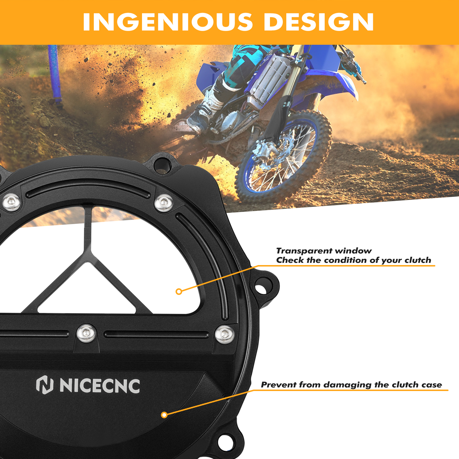 NICECNC For Yamaha YZ85 YZ 85  – Aluminum Case 65 recenzja i cena