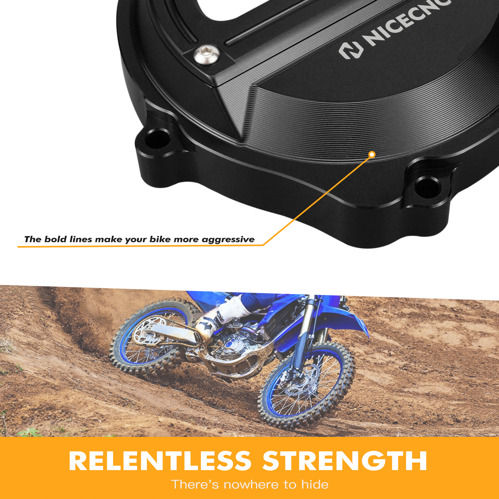 NICECNC For Yamaha YZ85 YZ 85  – Aluminum Case 65 recenzja i cena