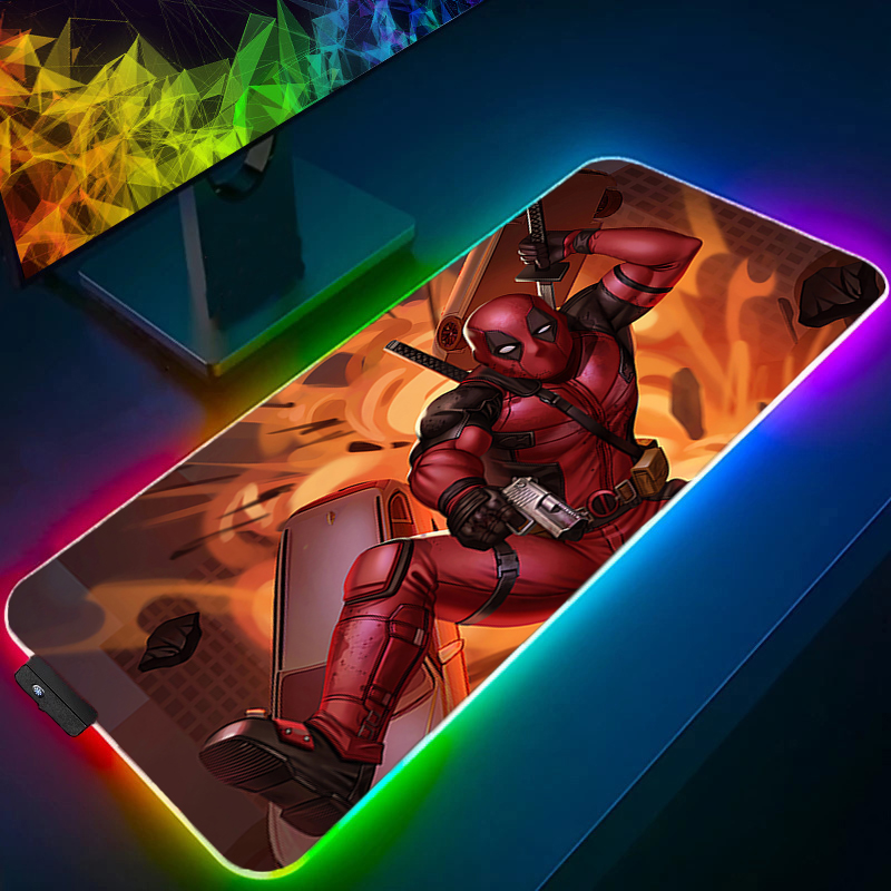 LED Mouse Pad Gaming Backlight – Gaming Keyboard Easy To Clean recenzja i cena