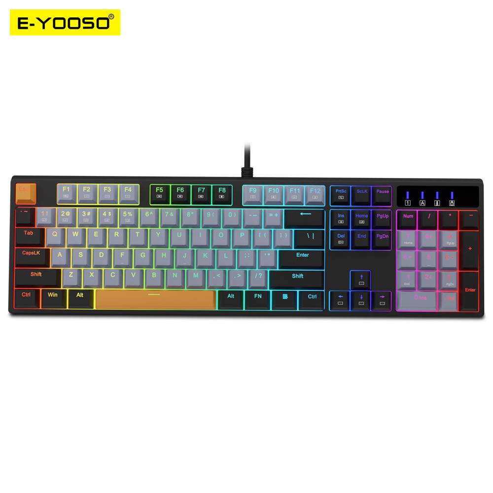 E-YOOSO Z14 RGB USB Mechanical – Gaming Keyboard E Yooso recenzja i cena