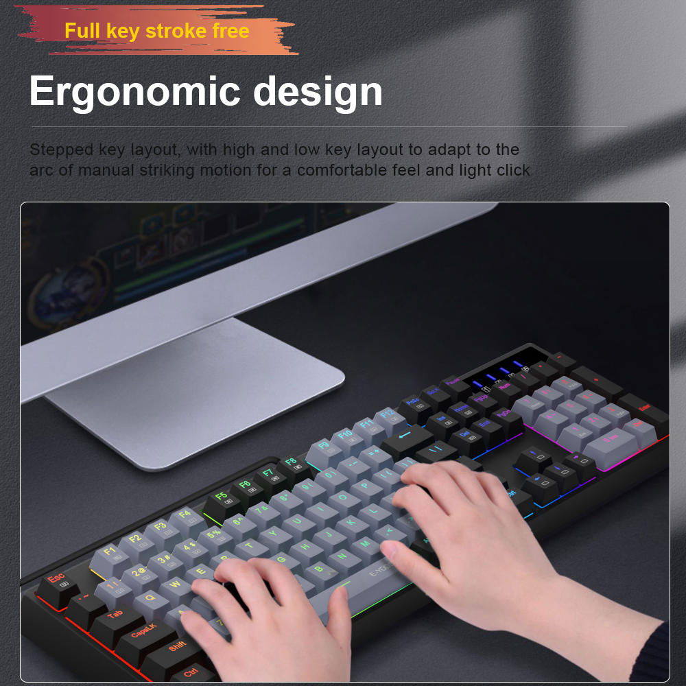 E-YOOSO Z14 RGB USB Mechanical – Gaming Keyboard E Yooso recenzja i cena