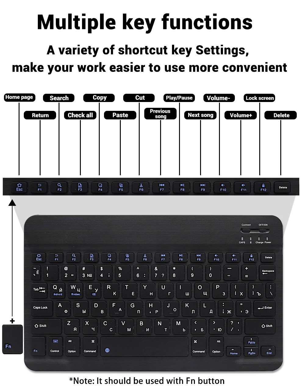READ YYEAH RGB Backlit Bluetoo – Gaming Keyboard Mouse Wireless recenzja i cena