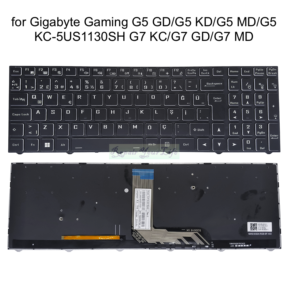 UK Turkish Spanish Backlit Key – Gaming Keyboard Hp recenzja i cena