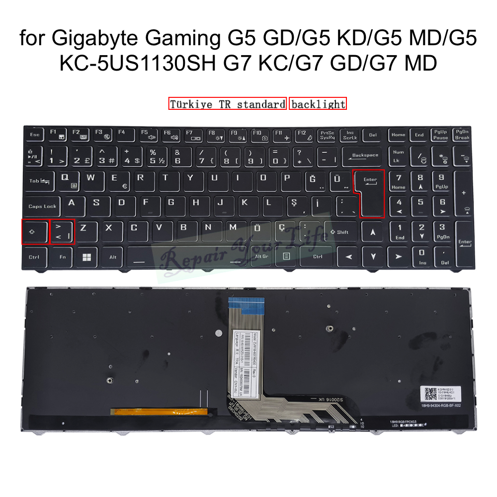 UK Turkish Spanish Backlit Key – Gaming Keyboard Hp recenzja i cena