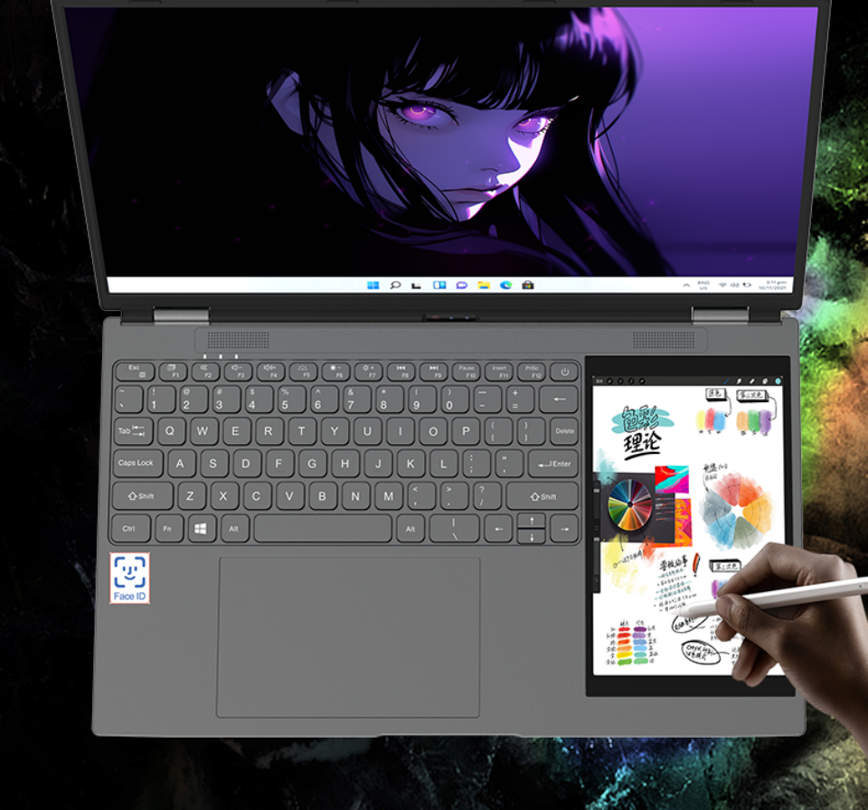 Dual Screen Laptop 15.6