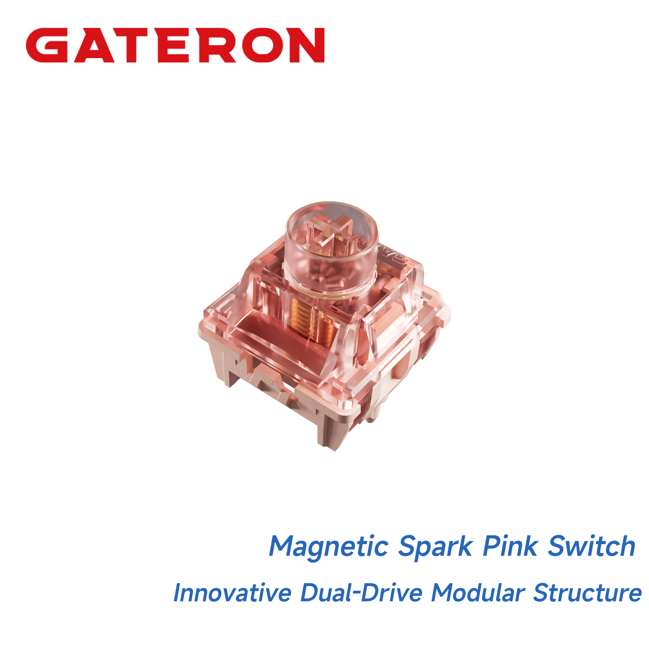 GATERON Magnetic Spark Series  – Gaming Keyboard Hall Effect Switches recenzja i cena