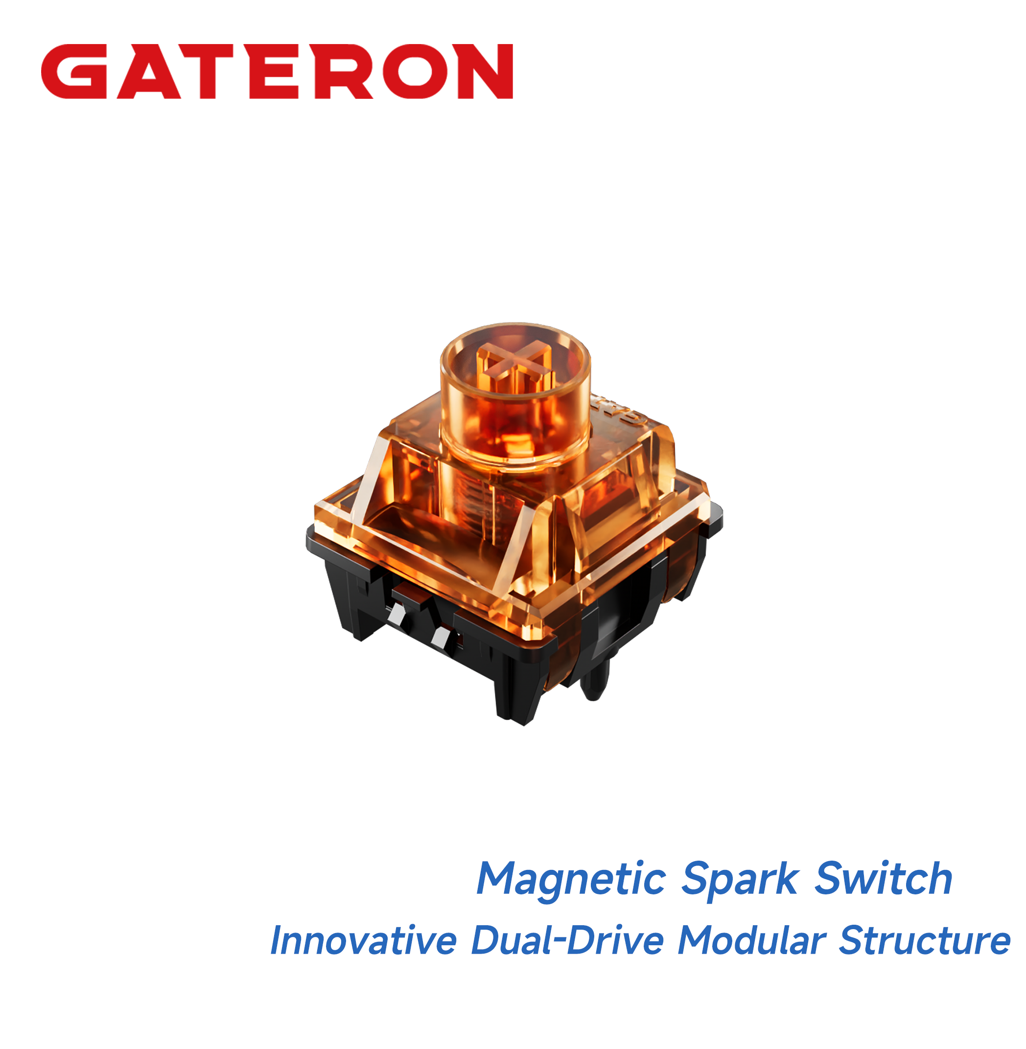 GATERON Magnetic Spark Series  – Gaming Keyboard Hall Effect Switches recenzja i cena