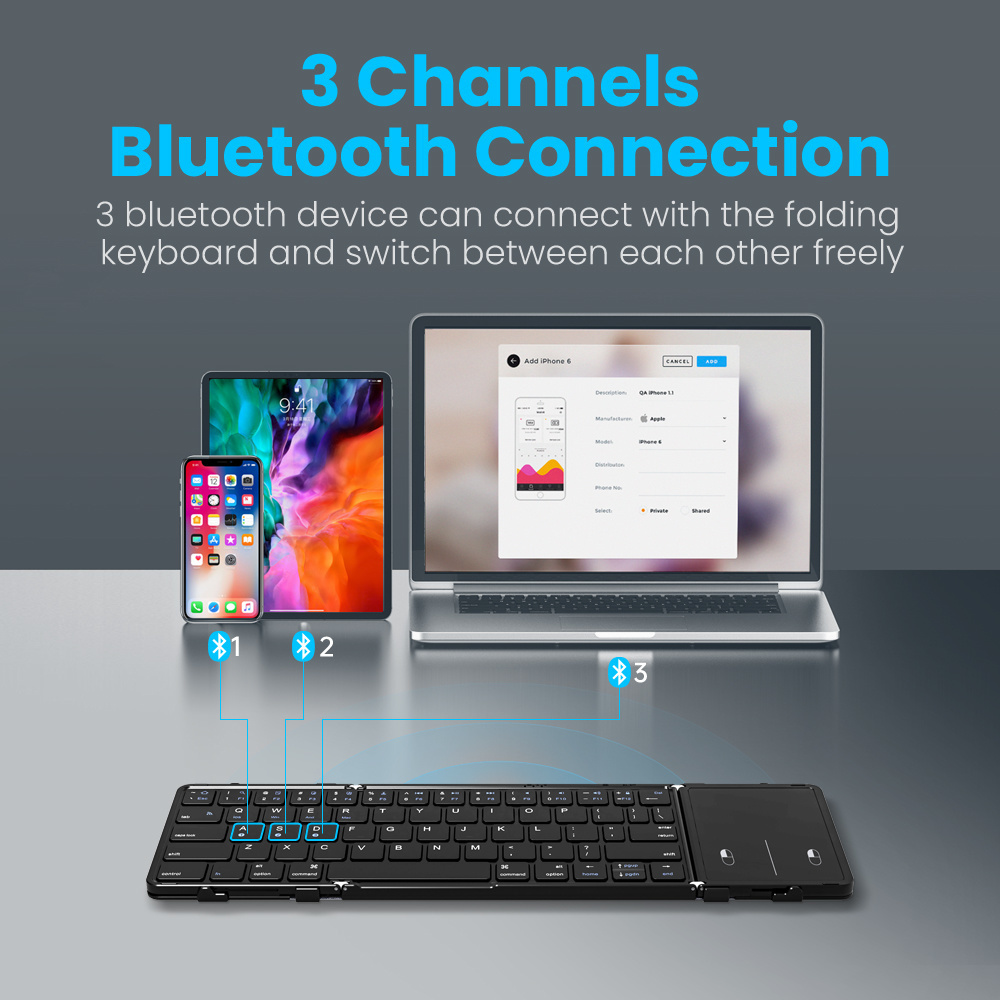 BOW Korea/Russia Wireless Fold – Gaming Keyboard Number Pad recenzja i cena