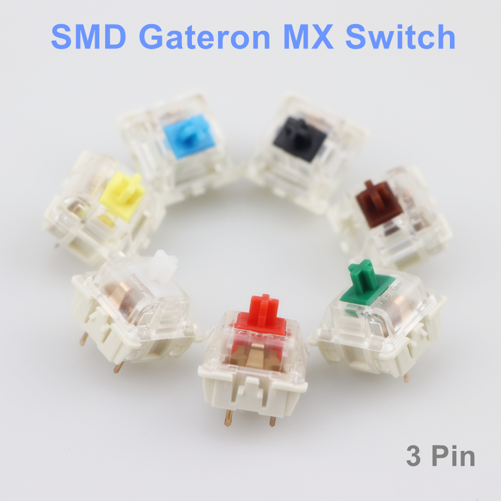 Gateron SMD Switches black red – Gaming Keyboard Blue Switches recenzja i cena