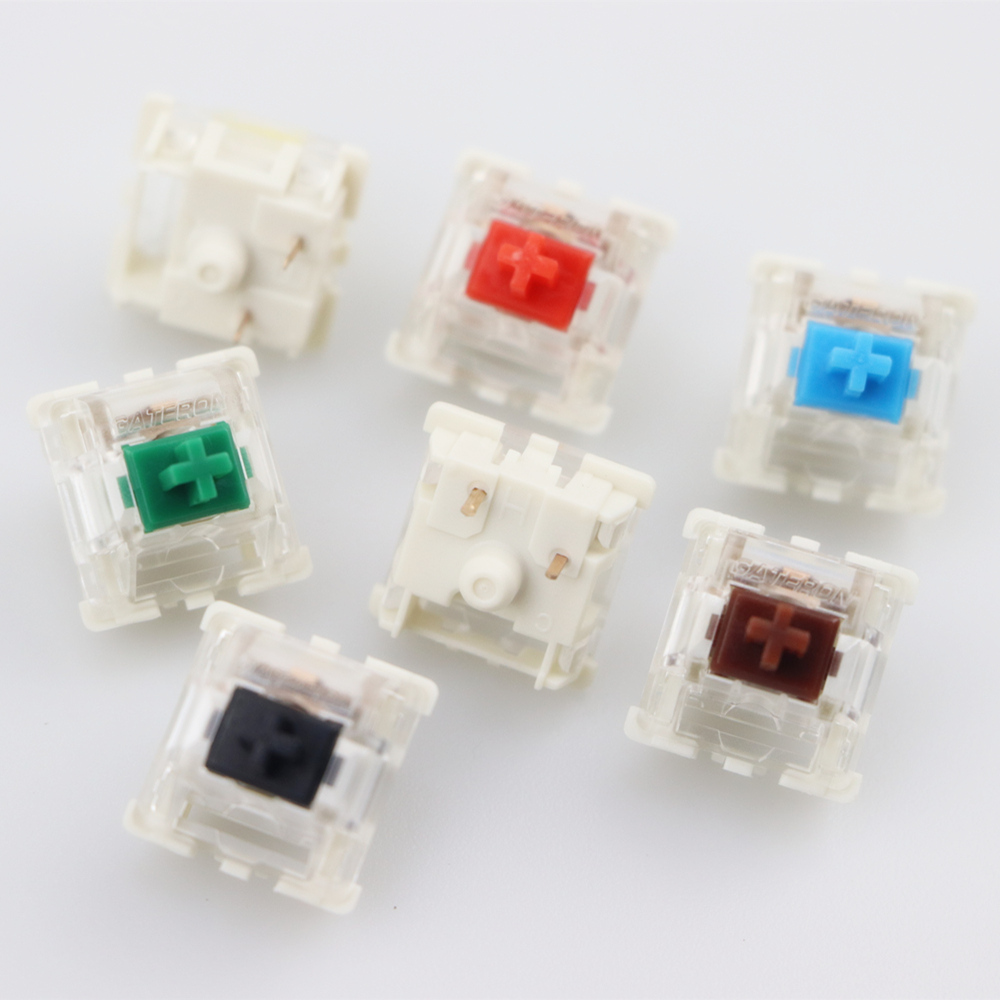 Gateron SMD Switches black red – Gaming Keyboard Blue Switches recenzja i cena