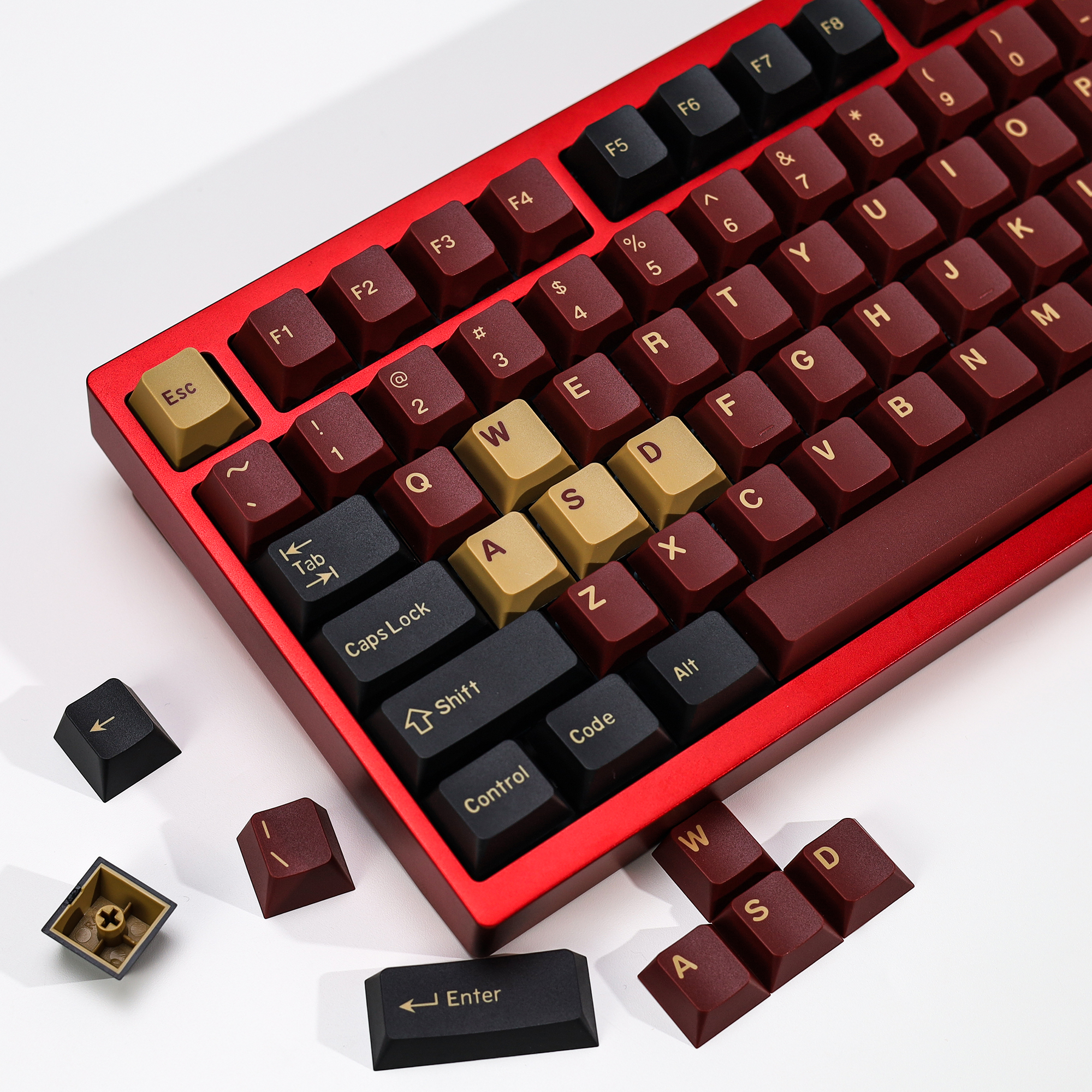 KBDiy GMK Keycap Double Shot C – Gaming Keyboard Number Pad recenzja i cena