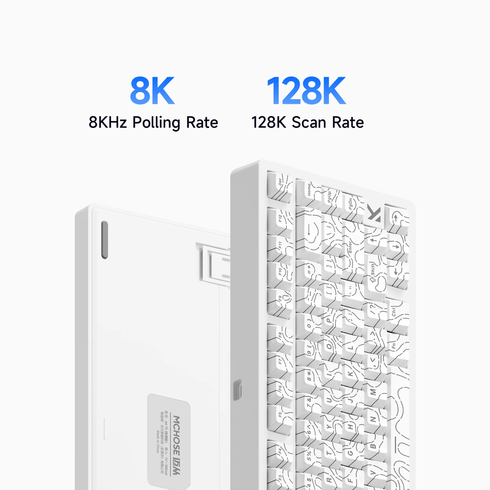 MCHOSE Jet 75 Magnetic Switch  – Gaming Keyboard Hall Effect Switches recenzja i cena