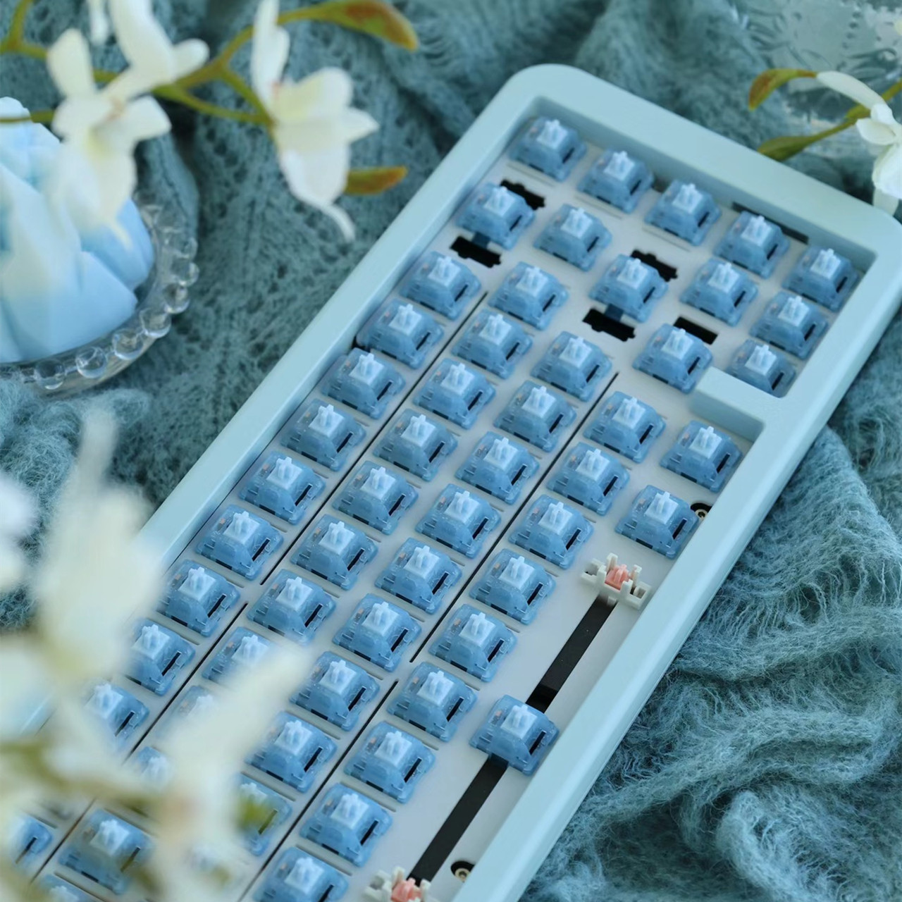 HMX Blue Topa Switch Linear Sw – Gaming Keyboard Blue Switches recenzja i cena
