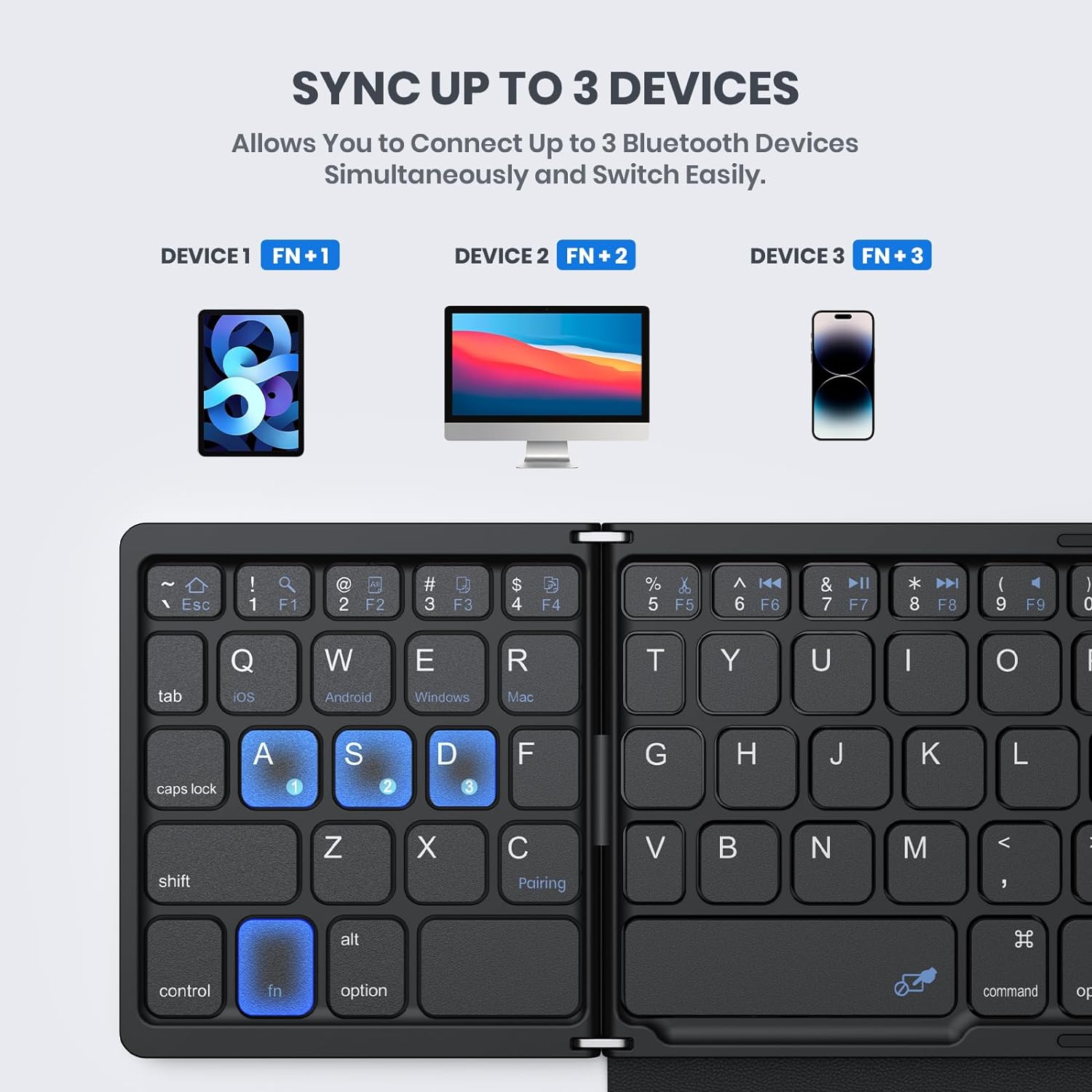 Mini Portable Folding Keyboard – Gaming Keyboard Budget recenzja i cena