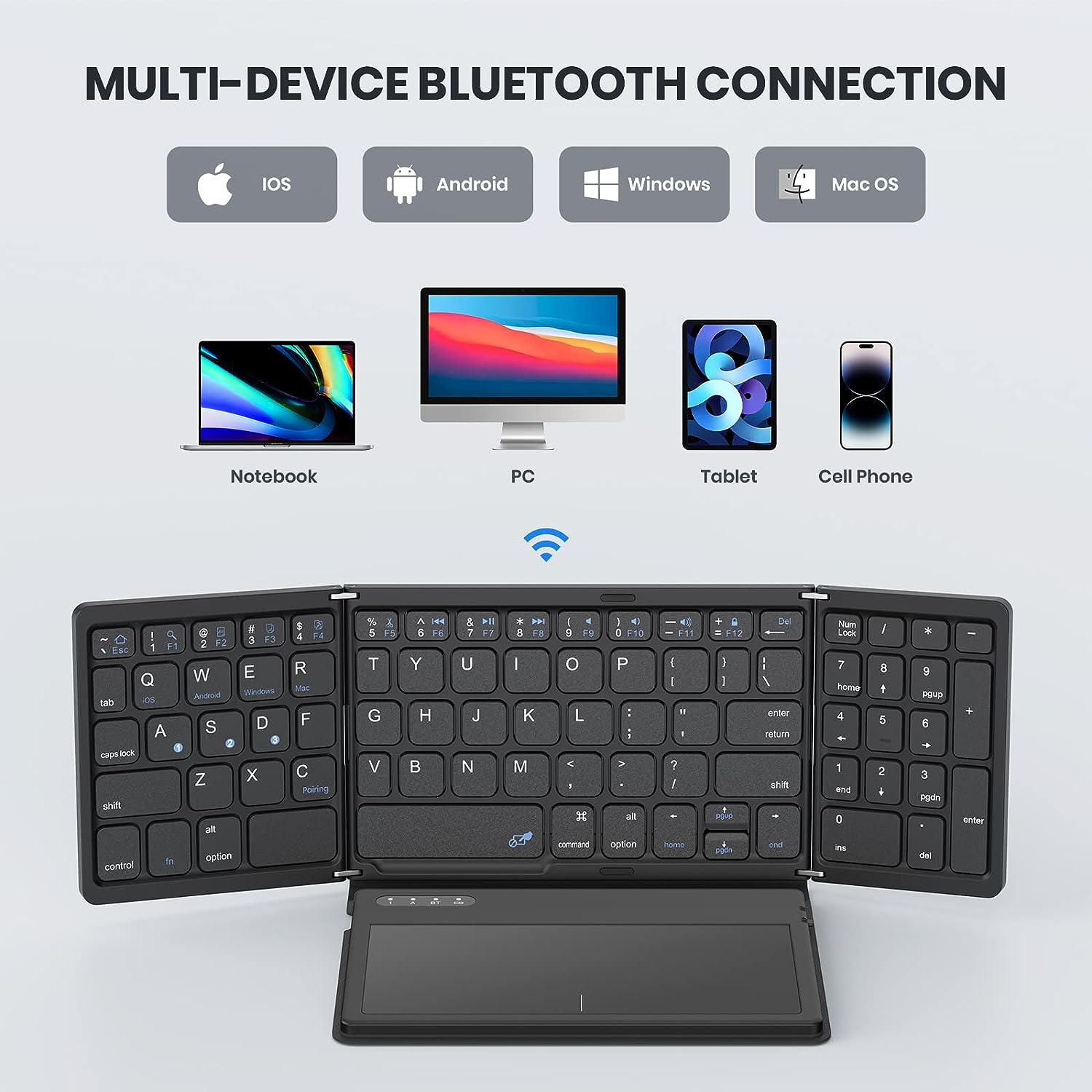 Mini Portable Folding Keyboard – Gaming Keyboard Budget recenzja i cena