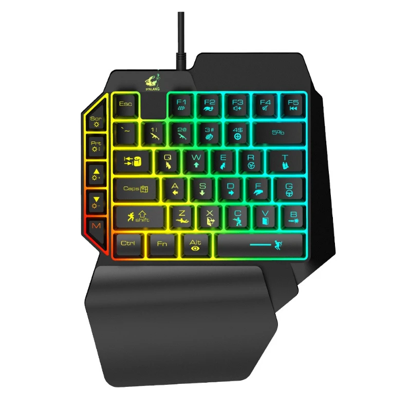 K15 one-handed keyboard Gun Go – Gaming Keyboard Ebay recenzja i cena