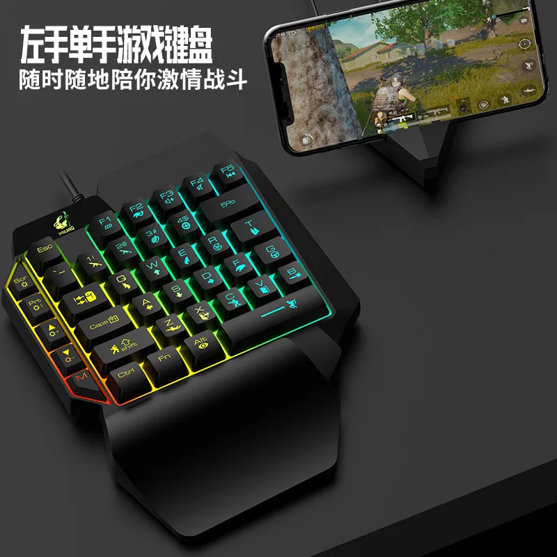 K15 one-handed keyboard Gun Go – Gaming Keyboard Ebay recenzja i cena