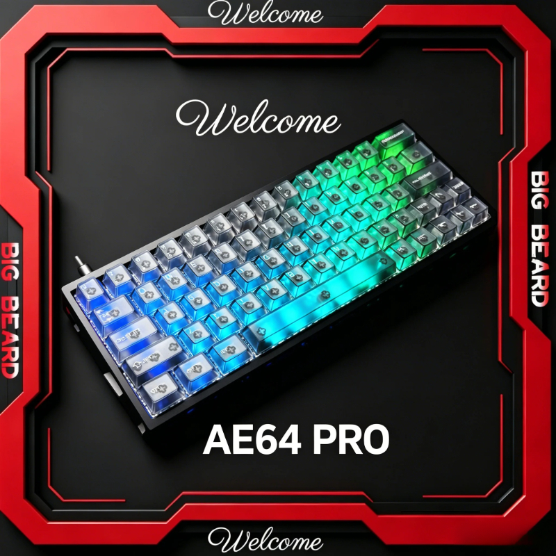 Everglide AE64 Pro HE Gaming K – Gaming Keyboard Hall Effect Switches recenzja i cena