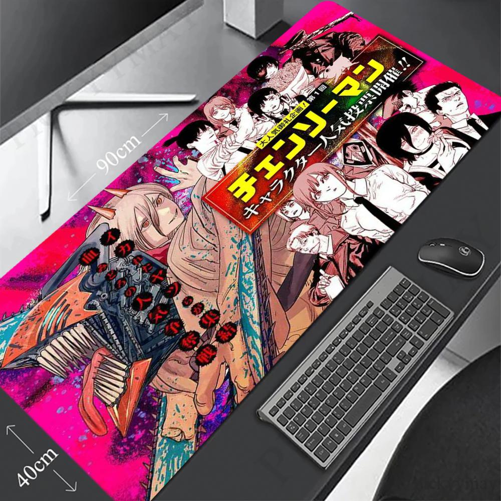 Chainsaw Man Mouse Pad 90x40CM – Gaming Keyboard Non Mechanical recenzja i cena