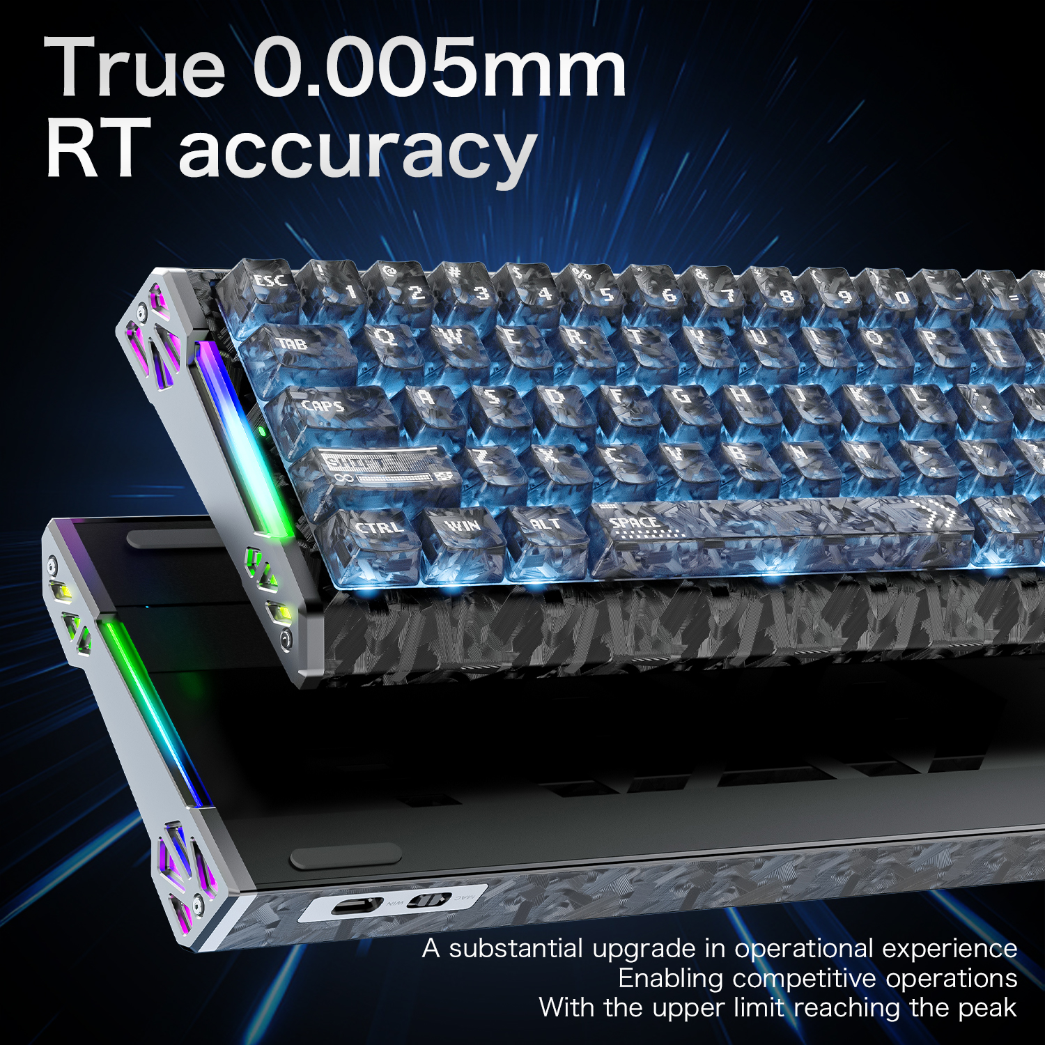ATTACK SHARK R68 HE  magnetic  – Keyboard Gaming Mac recenzja i cena