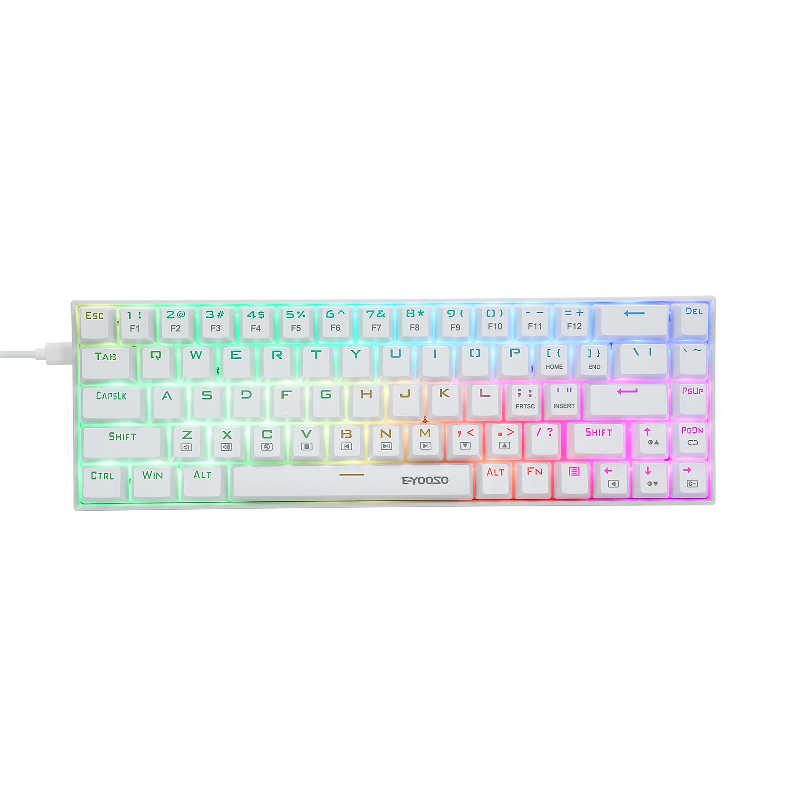Z-686 60% Mini Mechanical Gami – Gaming Keyboard E Yooso recenzja i cena