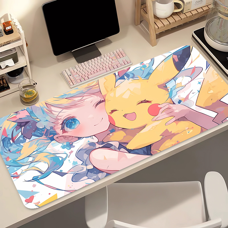 Anime Mouse Pad 90x40cm Pokemo – Gaming Keyboard Typewriter recenzja i cena