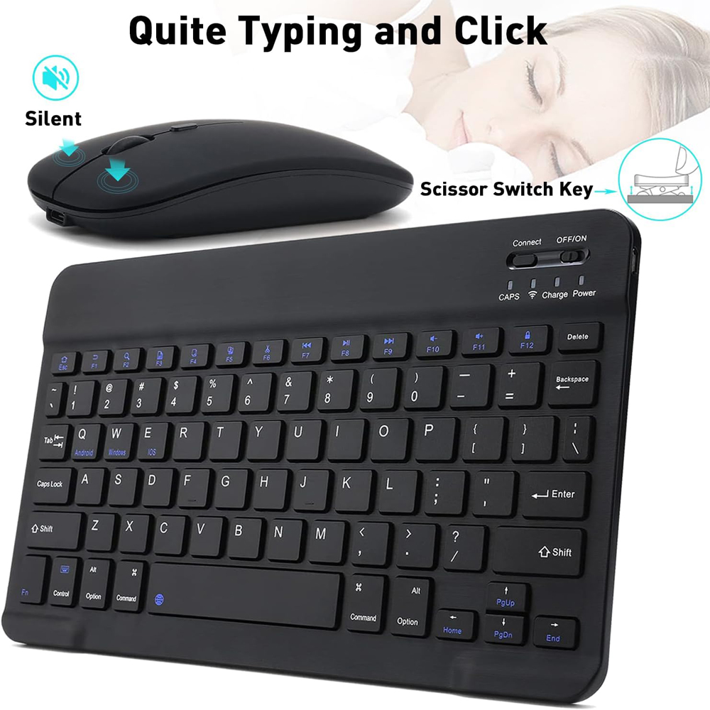 10 lnch Wireless  Bluetooth Mi – Gaming Keyboard Mouse Wireless recenzja i cena