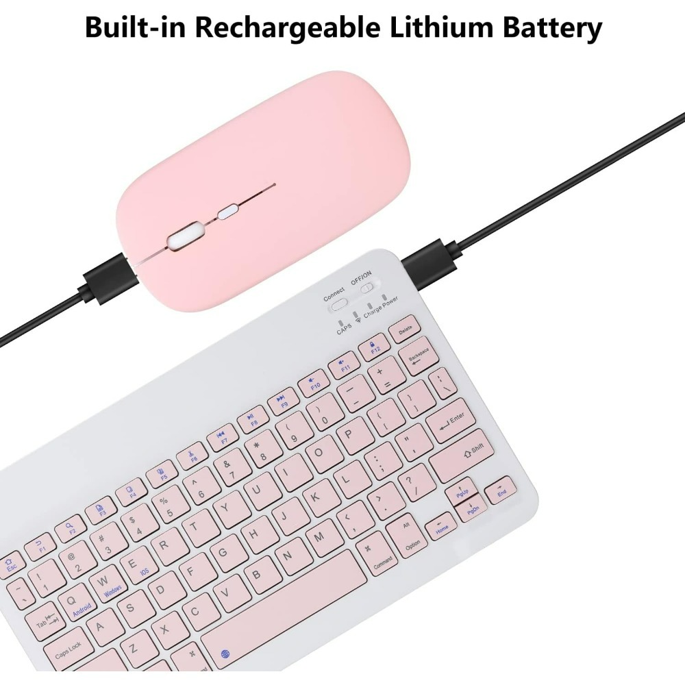 10 lnch Wireless  Bluetooth Mi – Gaming Keyboard Mouse Wireless recenzja i cena