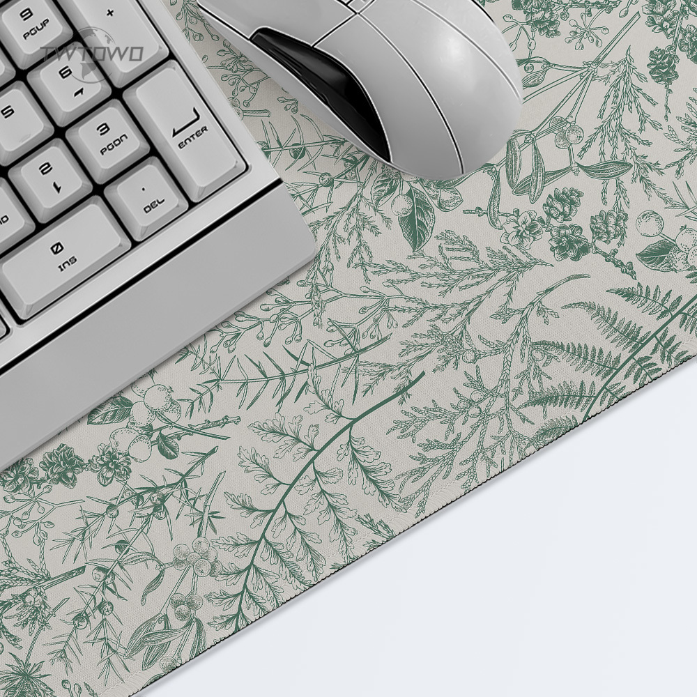 Mouse Pad Gaming Green Flower  – Gaming Keyboard Non Mechanical recenzja i cena
