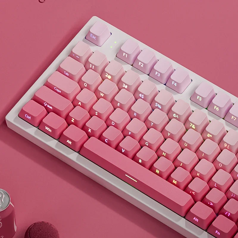 133 Keys Double Shot Shine Thr – Gaming Keyboard Typewriter recenzja i cena