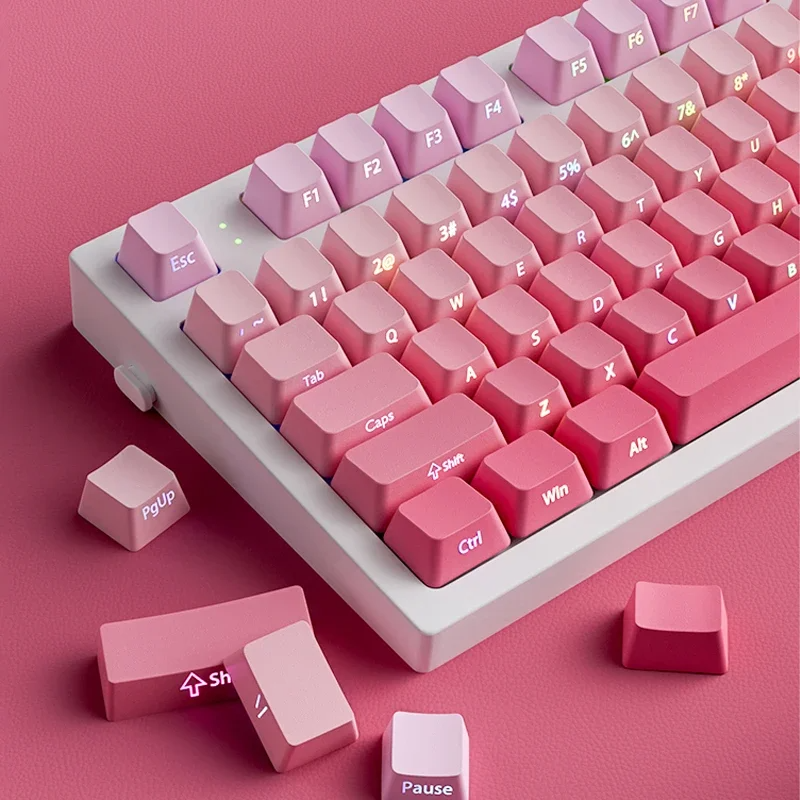 133 Keys Double Shot Shine Thr – Gaming Keyboard Typewriter recenzja i cena