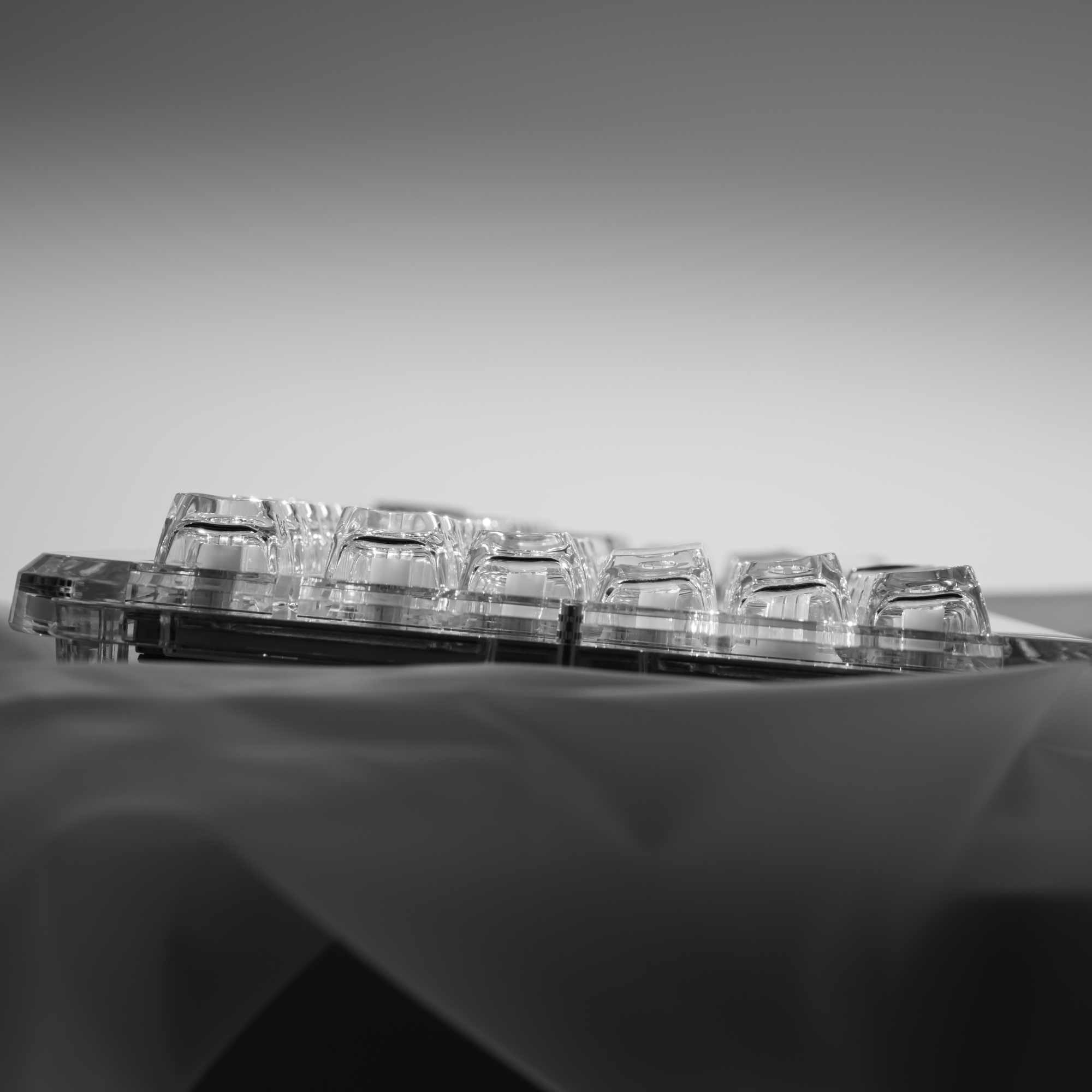 XVX Crystal Transparent SA Pro – Gaming Keyboard Typewriter recenzja i cena