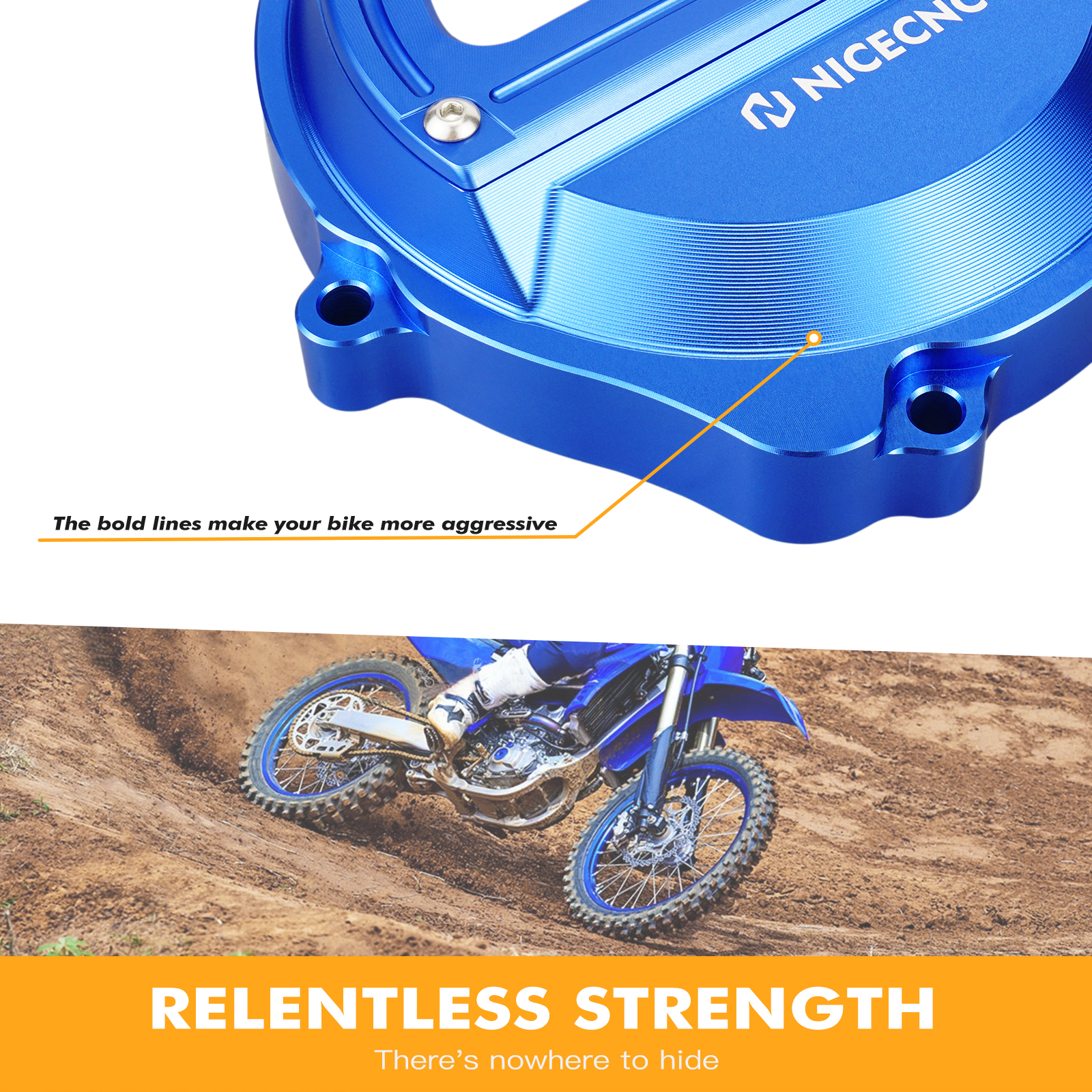 NICECNC For Yamaha YZ85 YZ 85  – Aluminum Case 65 recenzja i cena